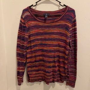 Lightweight multi-color GAP sweater